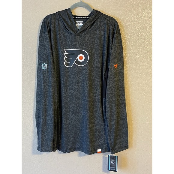 Men's 2XL NWT Philadelphia Flyers Fanatics Authentic Pro Lightweight Hoodie